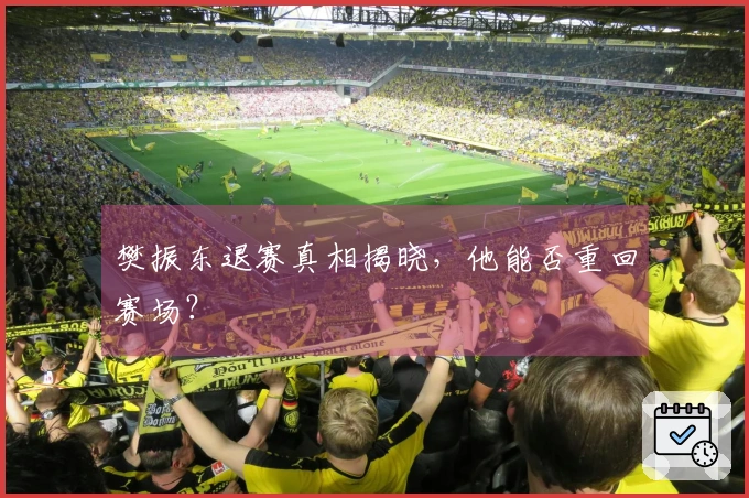 樊振东退赛真相揭晓，他能否重回赛场？